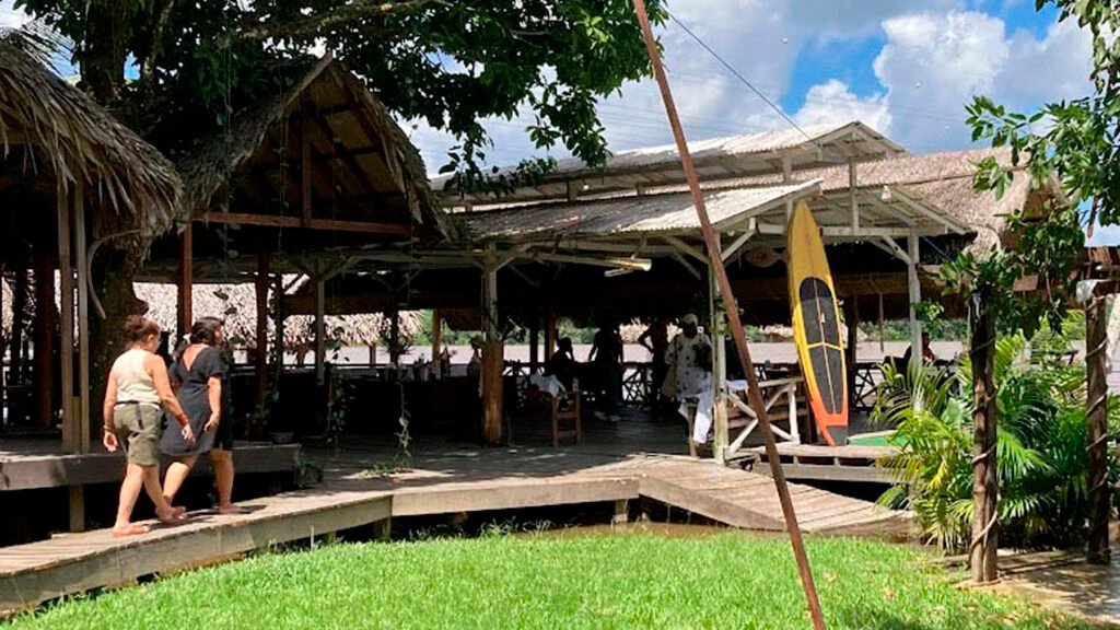 Restaurante e pousada Ilha Branca na Ilha do Combú.